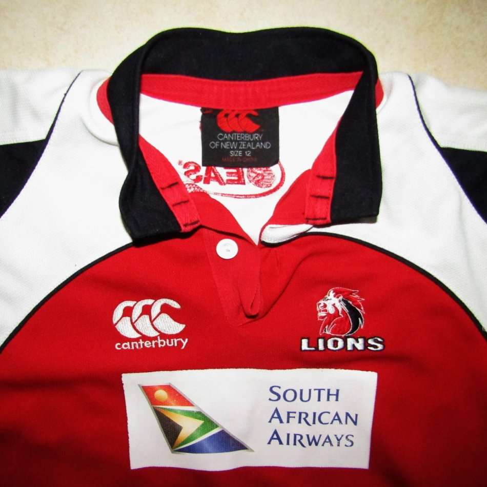 Lions Rugby Jersey - Kids Size 12