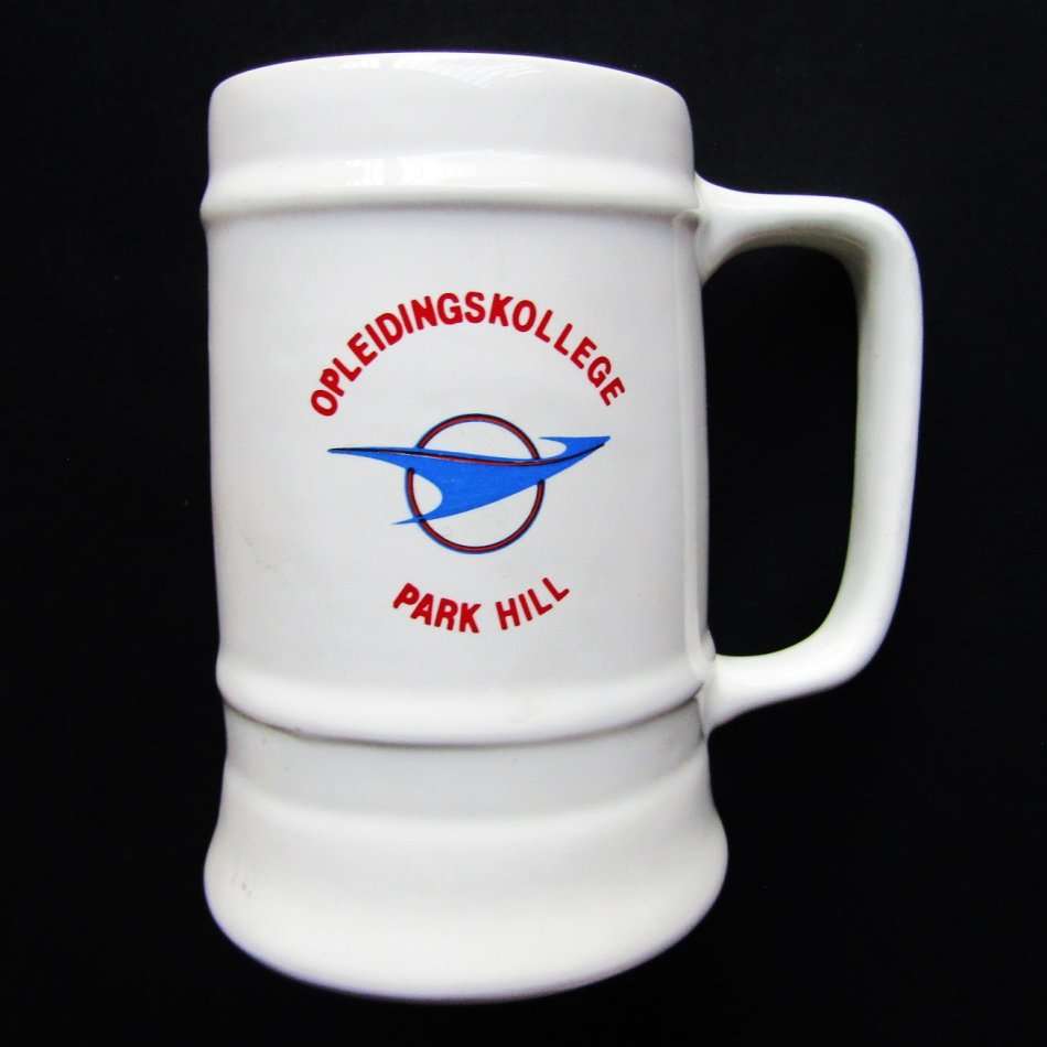 Old SAR Railways Park Hill Opleidingskollege Beer Mug