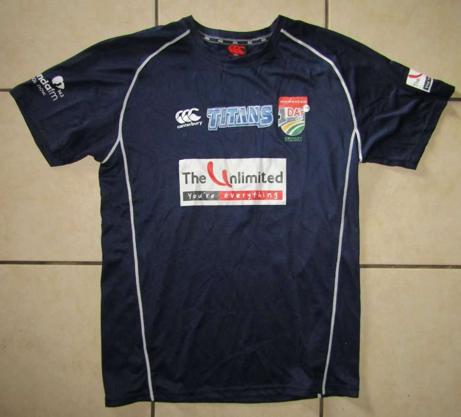 Titans 1 Day Cup Players Cricket Jersey