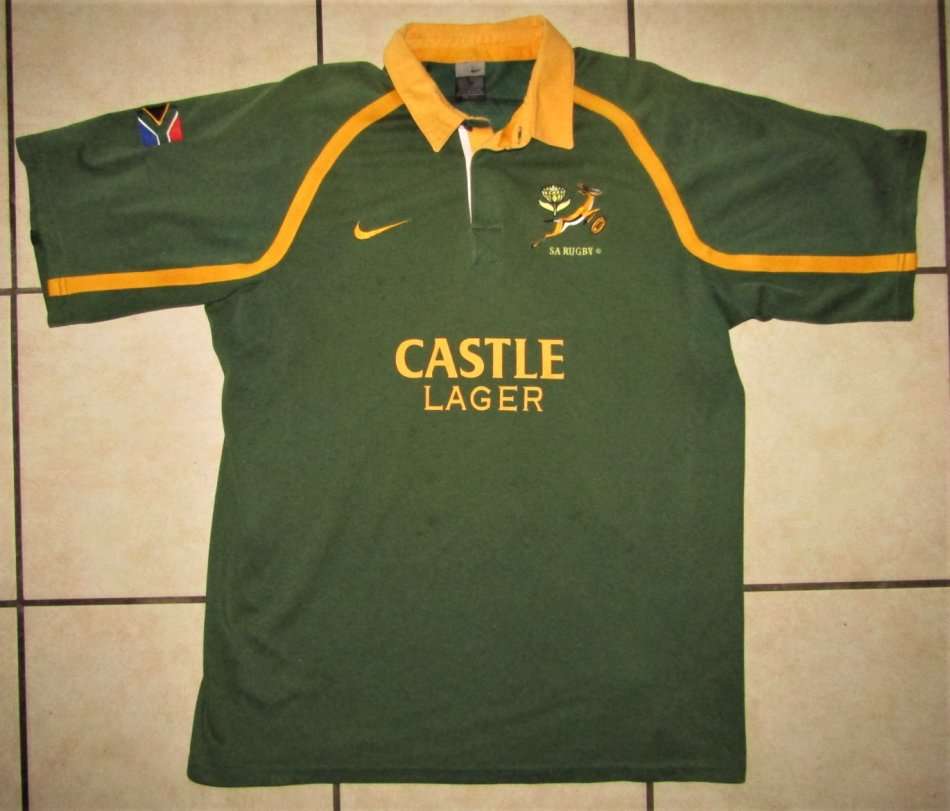 Old Nike Springbok Rugby Jersey