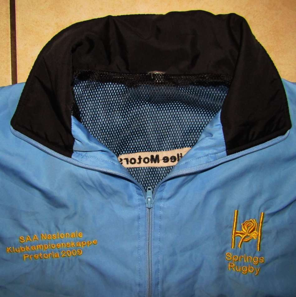 2009 Springs Rugby Tracksuit Jacket