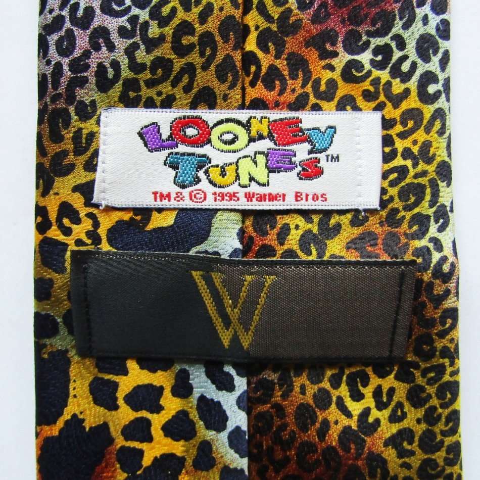 1995 Looney Tunes Tazmanian Devil Neck Tie