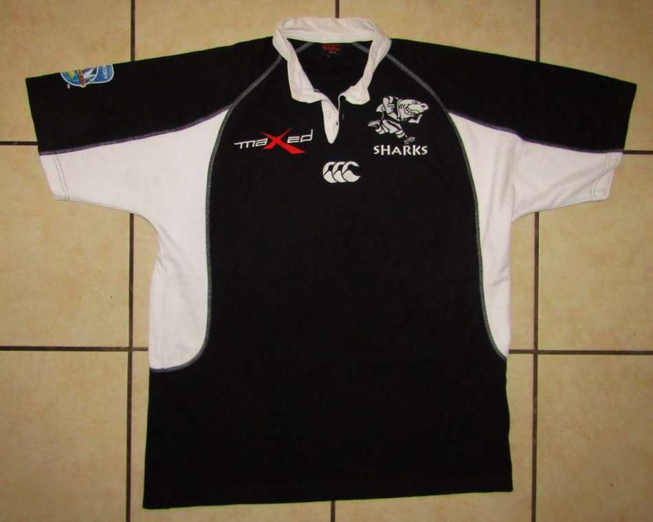 Old Sharks Super 14 Rugby Jersey