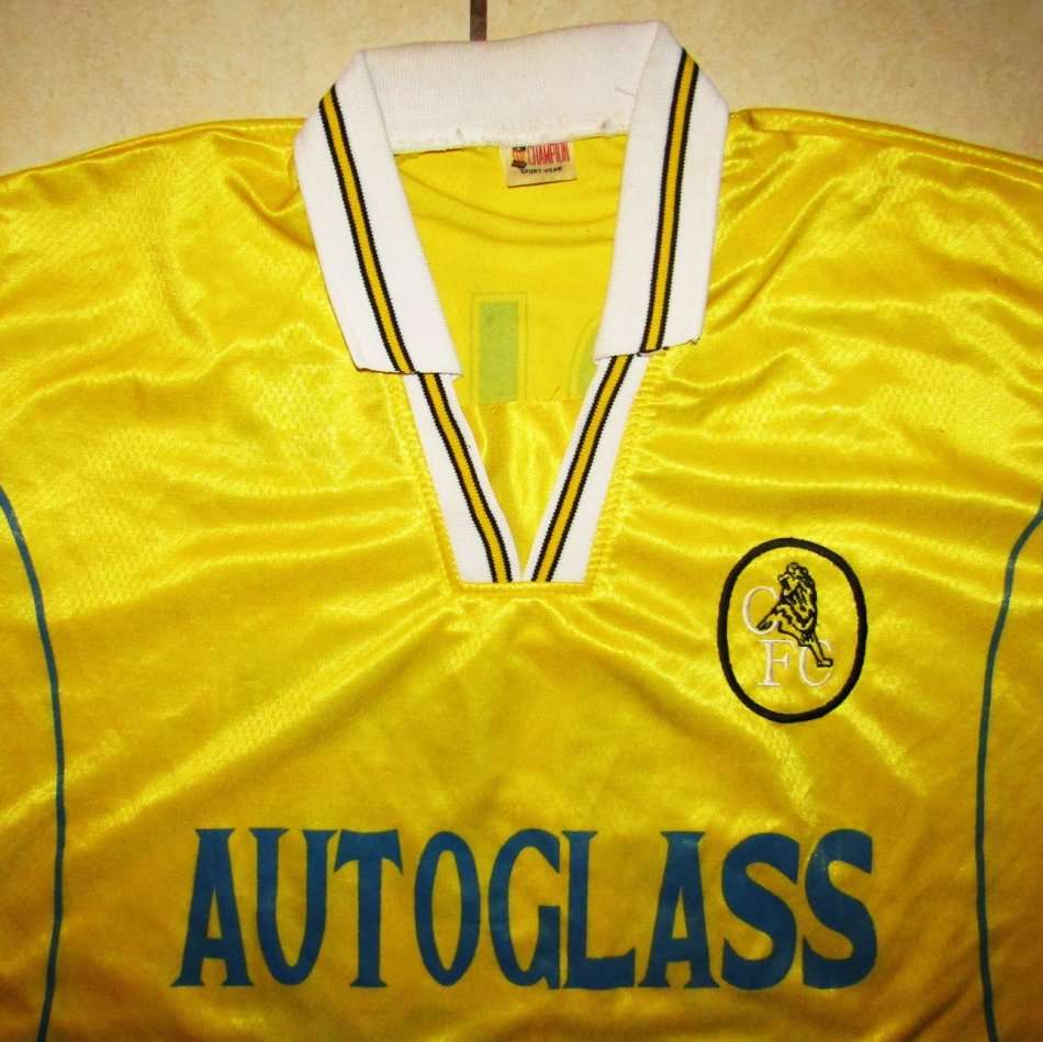 Old Chelsea Football Club Zola 25 Soccer Jersey