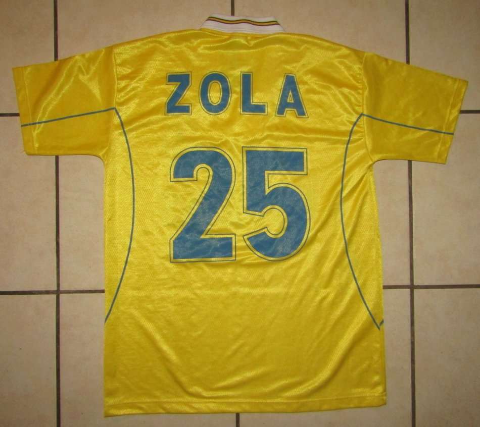 Old Chelsea Football Club Zola 25 Soccer Jersey