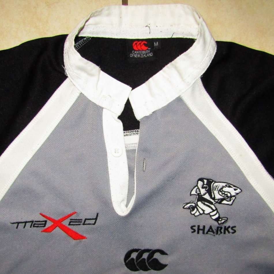 Old Sharks Canterbury Rugby Jersey - Medium Size
