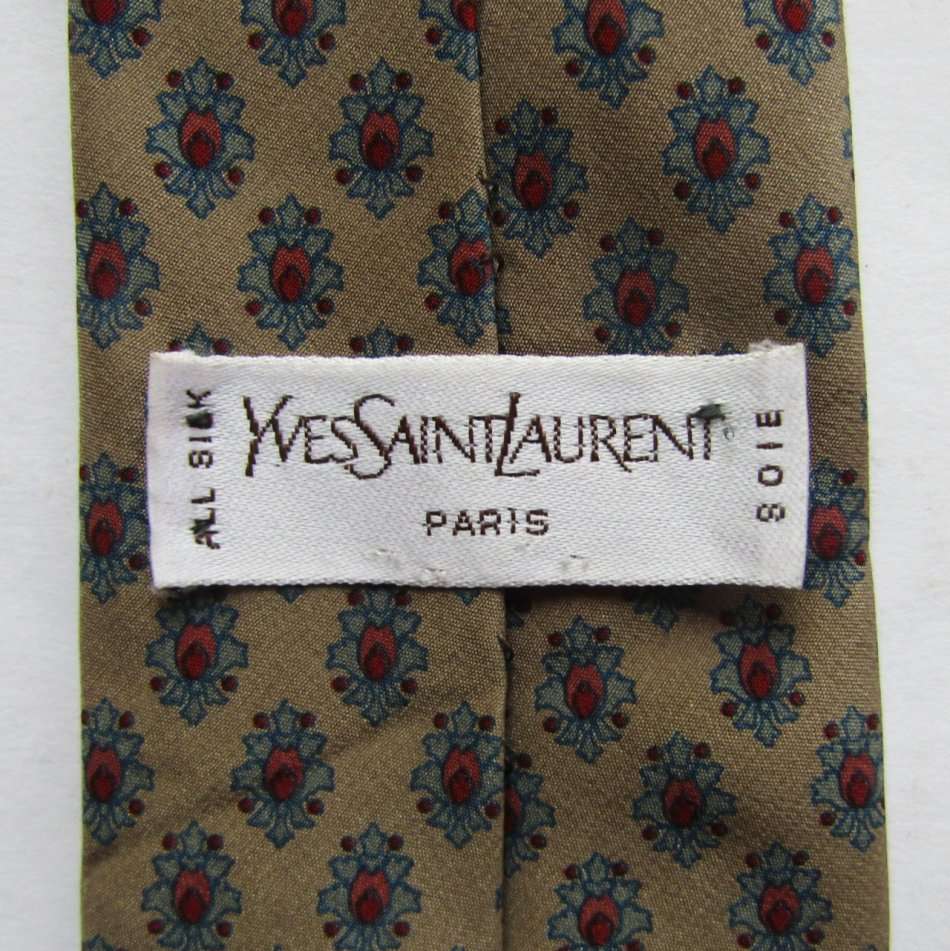 Yves Saint Laurent Designer Neck Tie
