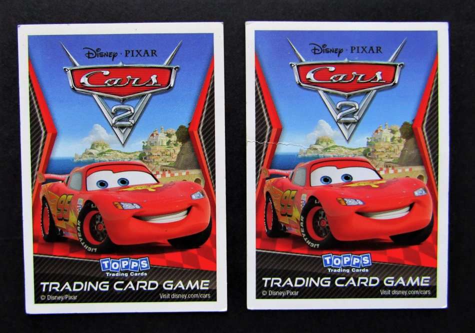 Lot of 30 Disney Pixar Cars 2 Trading Cards