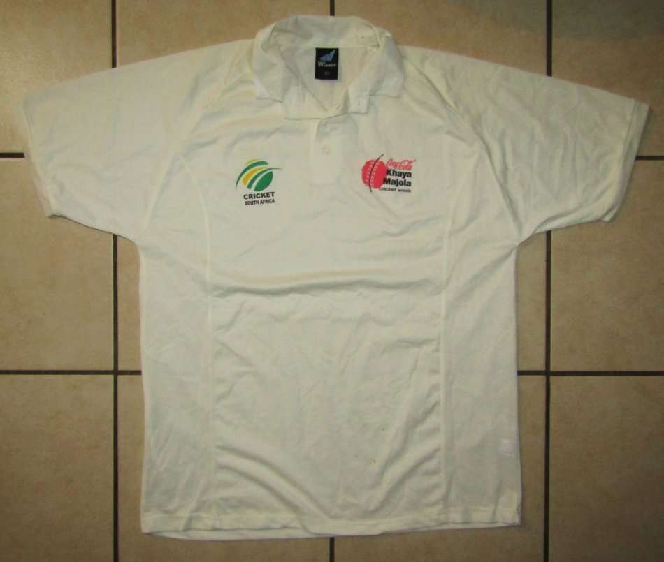 Coca Cola Khaya Majola Cricket Week Shirt