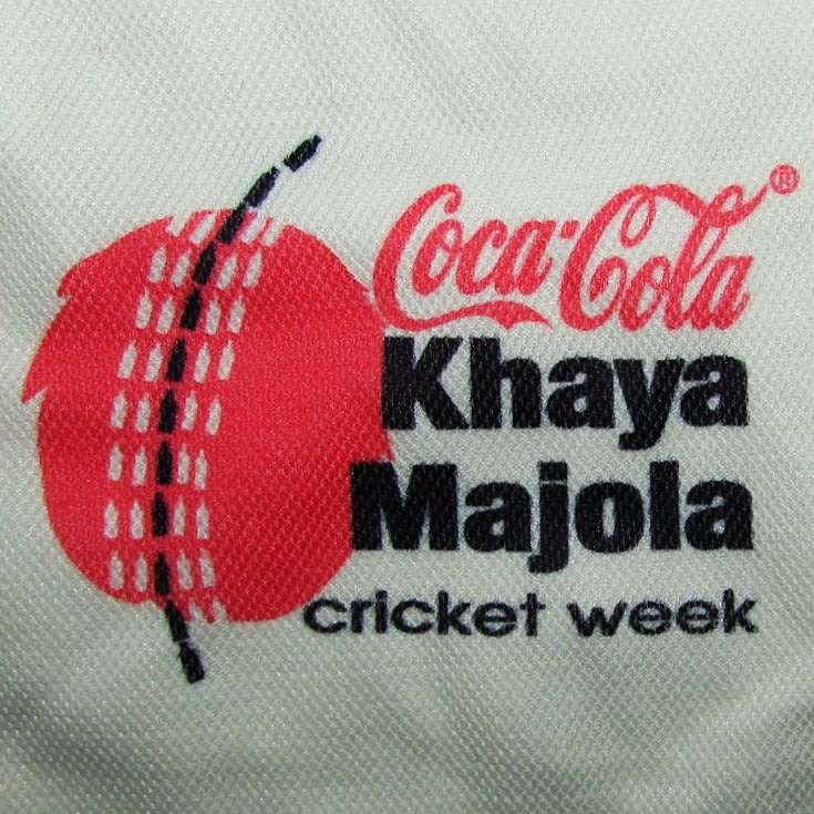 Coca Cola Khaya Majola Cricket Week Shirt