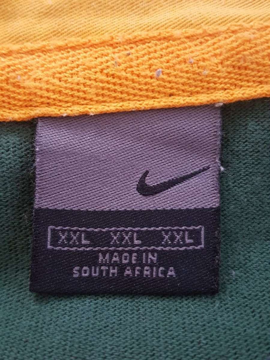 Old Nike Springbok Rugby Jersey