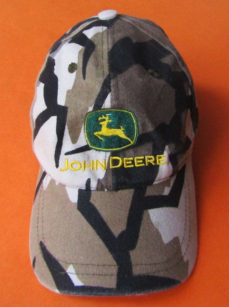 Collectable John Deere Camo Cap