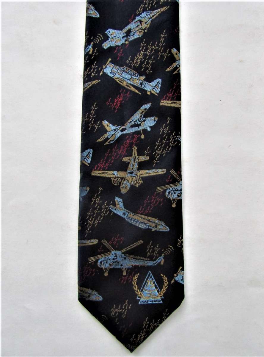 1995 SAAF 75th Anniversary Aircraft Neck Tie
