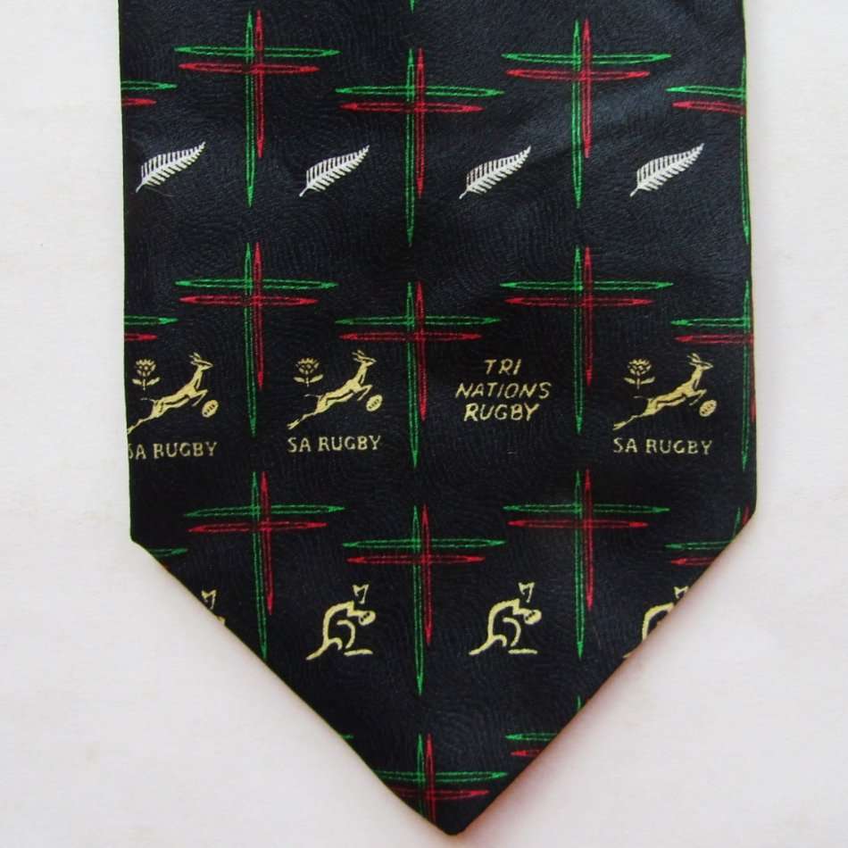 Old Tri Nations Rugby Neck Tie