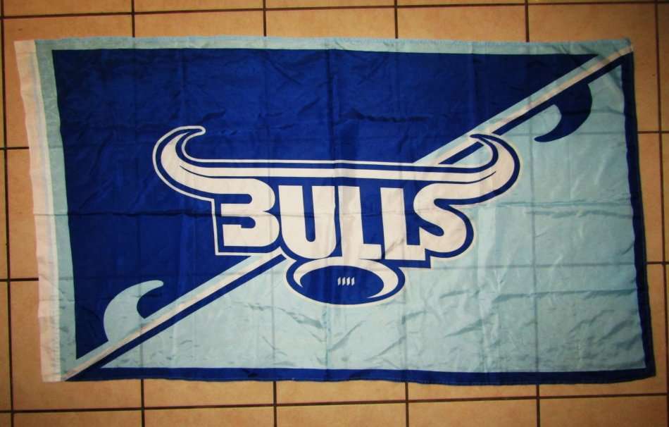 Large Bulls Rugby Flag