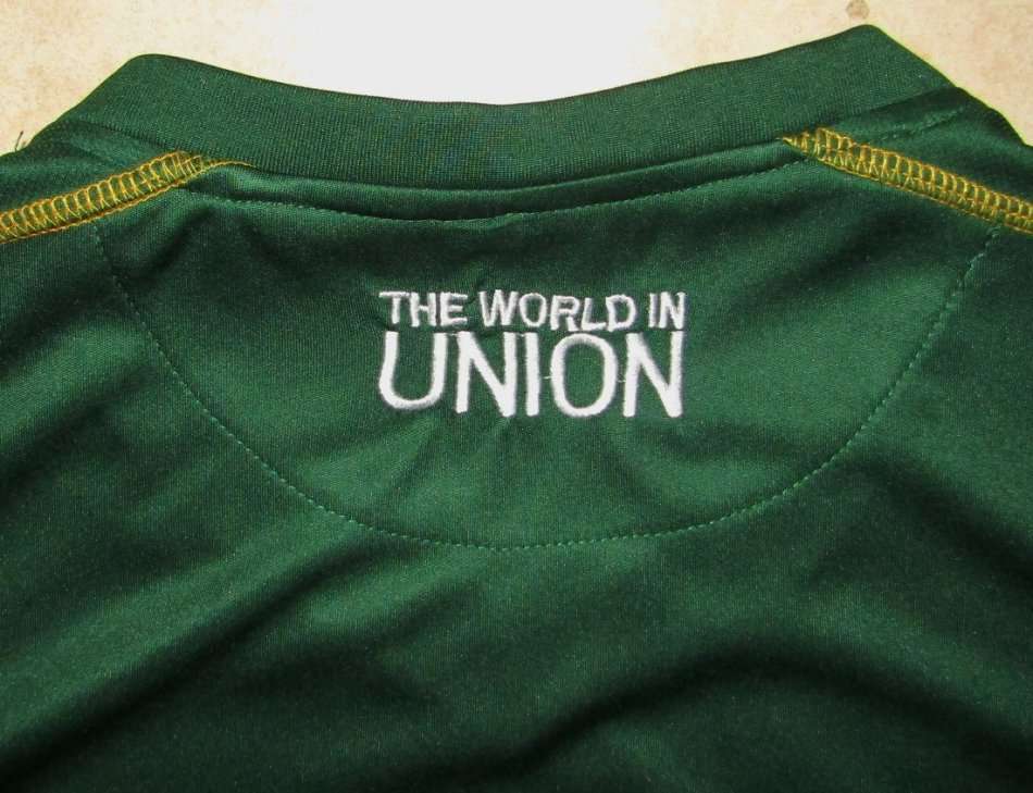 2011 World Cup Springbok Rugby Shirt