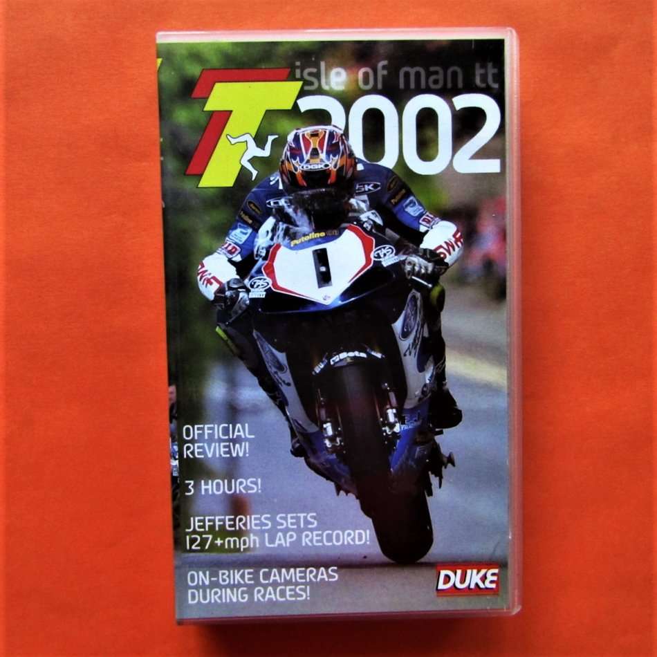 2002 Isle of Man TT - Motorcycle Racing VHS Video Tape