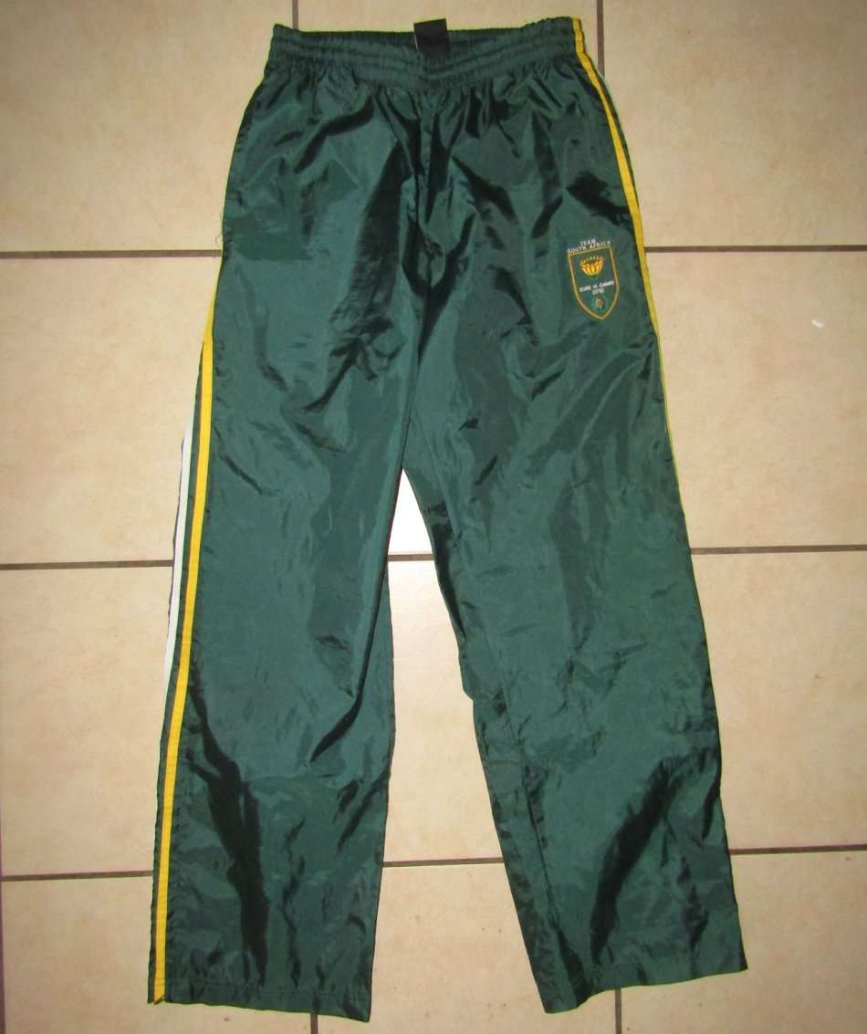 2010 Zone VI Games Team South Africa Tracksuit Trousers