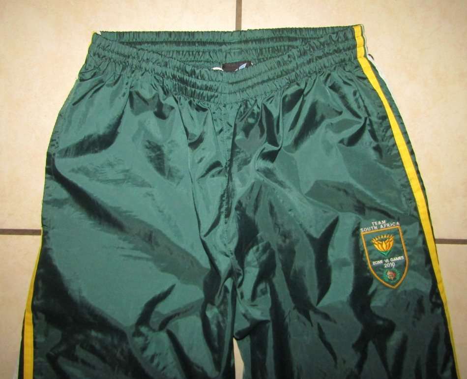 2010 Zone VI Games Team South Africa Tracksuit Trousers