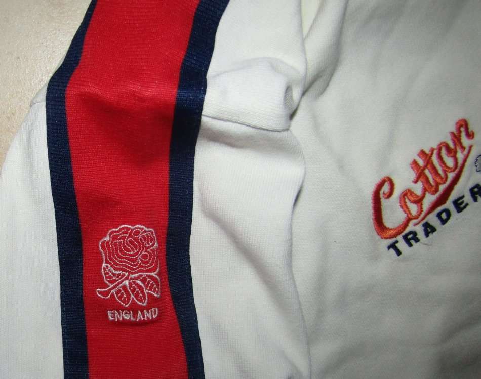 Old Long Sleeve England Rugby Jersey
