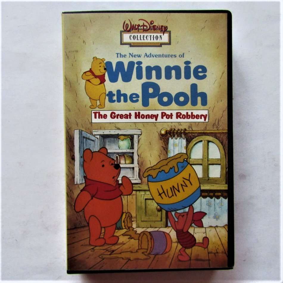Winnie the Pooh - Walt Disney - VHS Tape (1988)