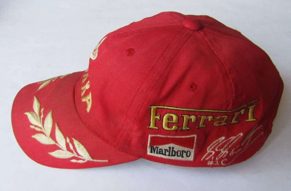 Red Ferrari Racing Cap