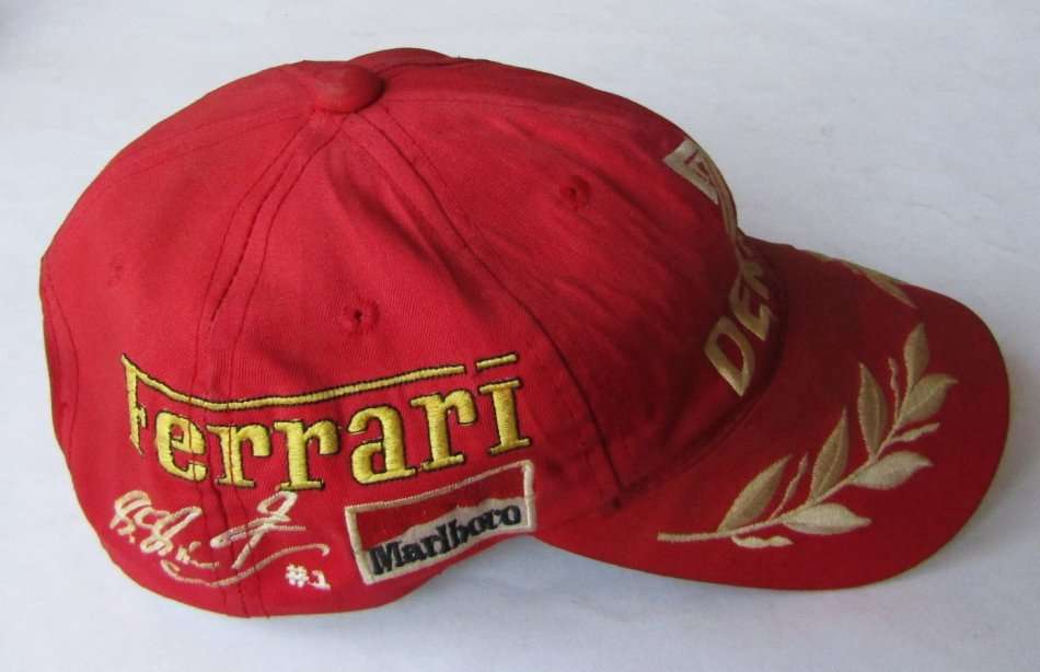 Red Ferrari Racing Cap
