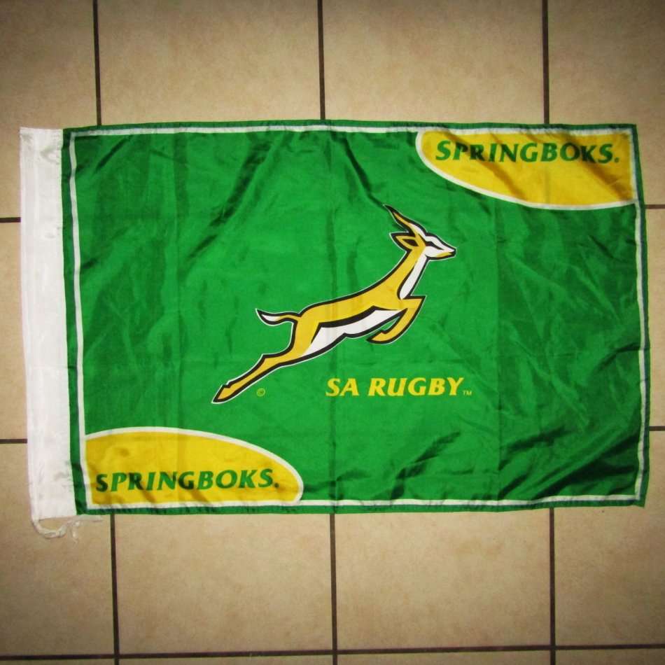 SA Springbok Rugby Flag