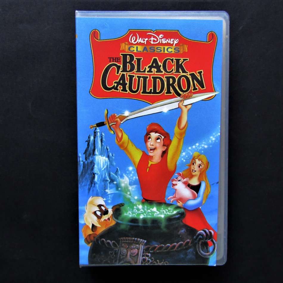 The Black Cauldron - Walt Disney Classic - VHS Tape