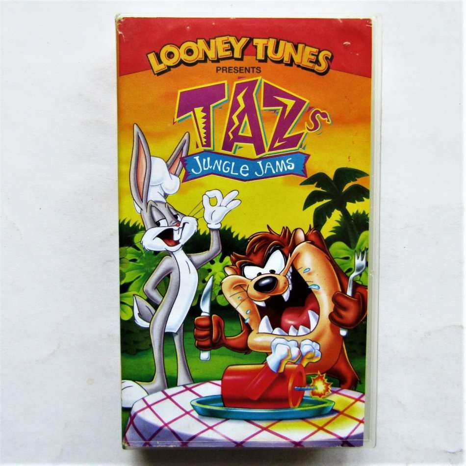 Taz`s Jungle Jam - Looney Tunes - VHS Tape (2000)