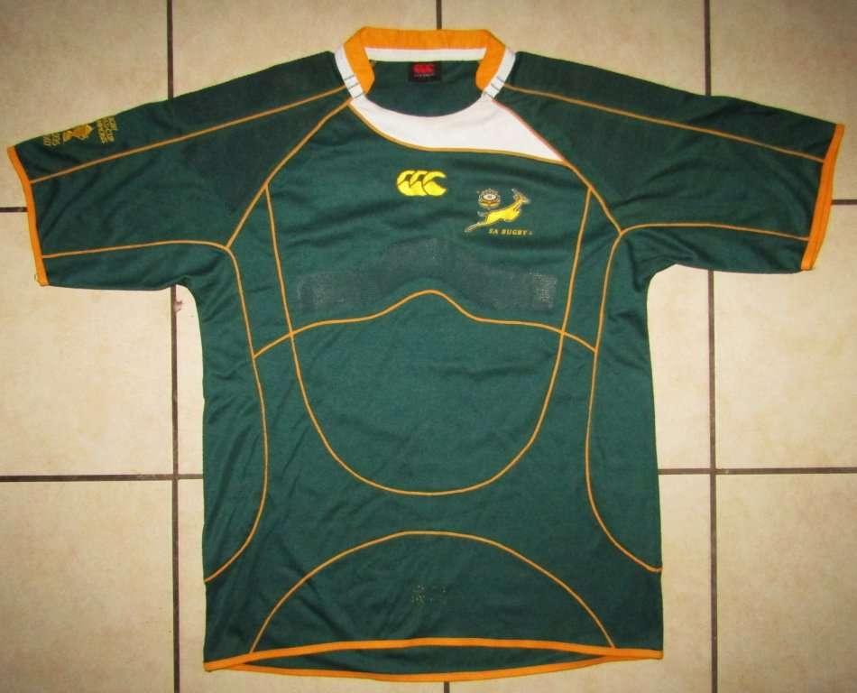World Cup Champions Springbok Rugby Jersey