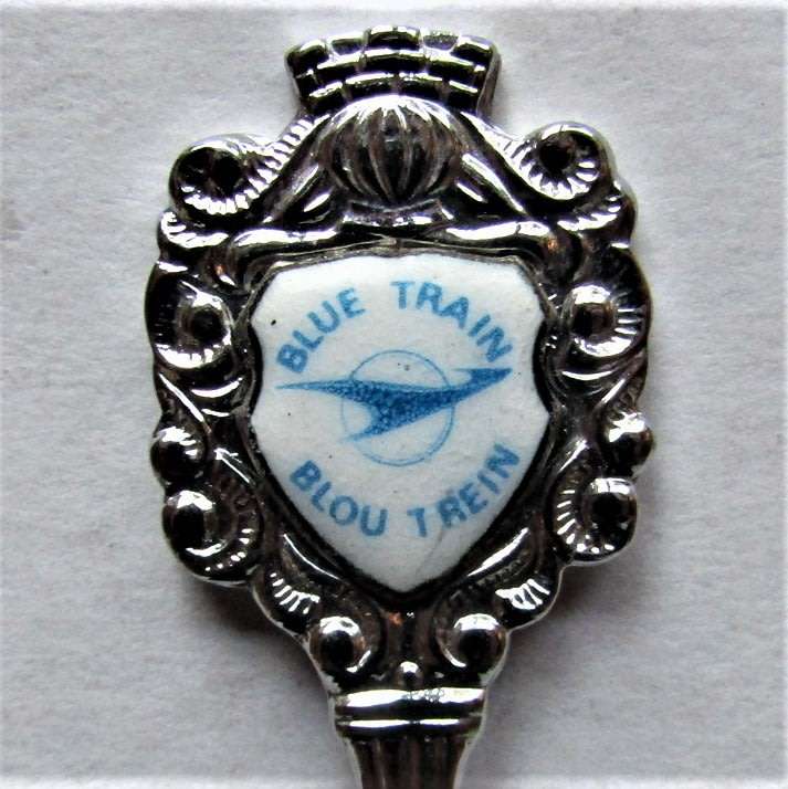 Old SAR Railways Blue Train Spoon