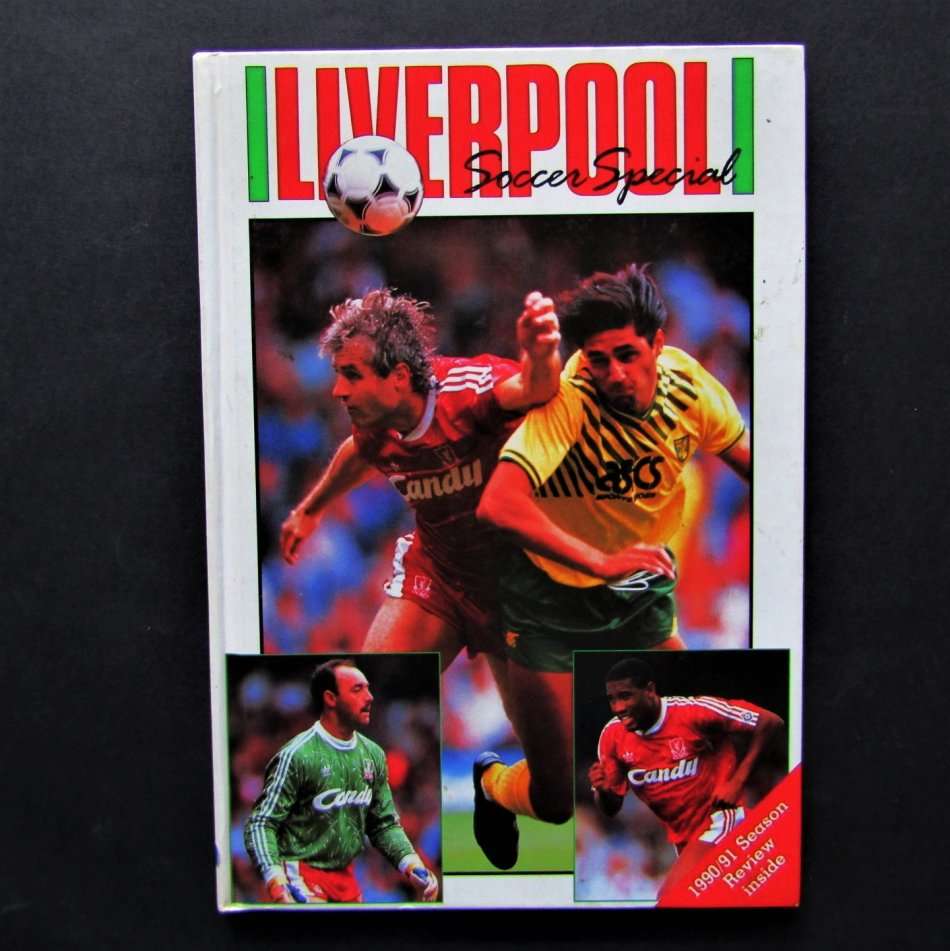 1991 Liverpool Soccer Special Hardcover Book