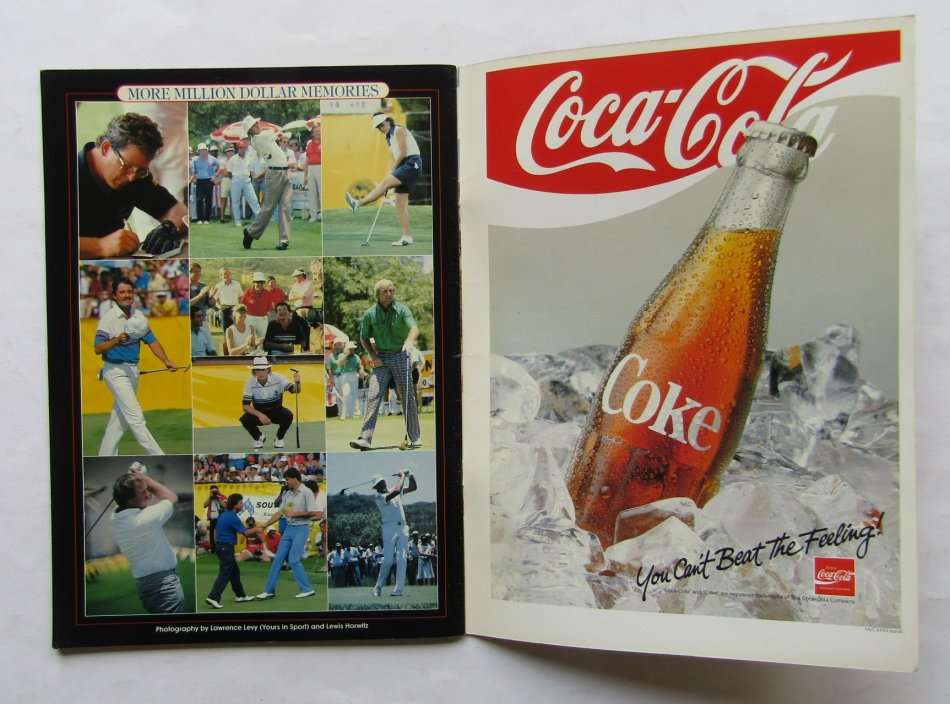 1990 Sun City Million Dollar Golf Challenge Programme