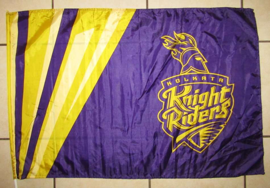 Kolkata Knight Riders IPL Cricket Flag