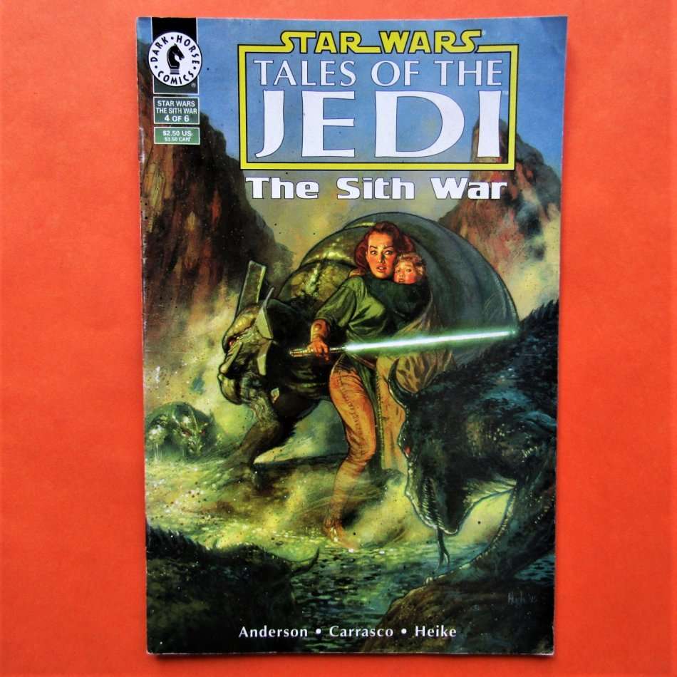 Star Wars: Tales of the Jedi #4 - Dark Horse Comic (1995)