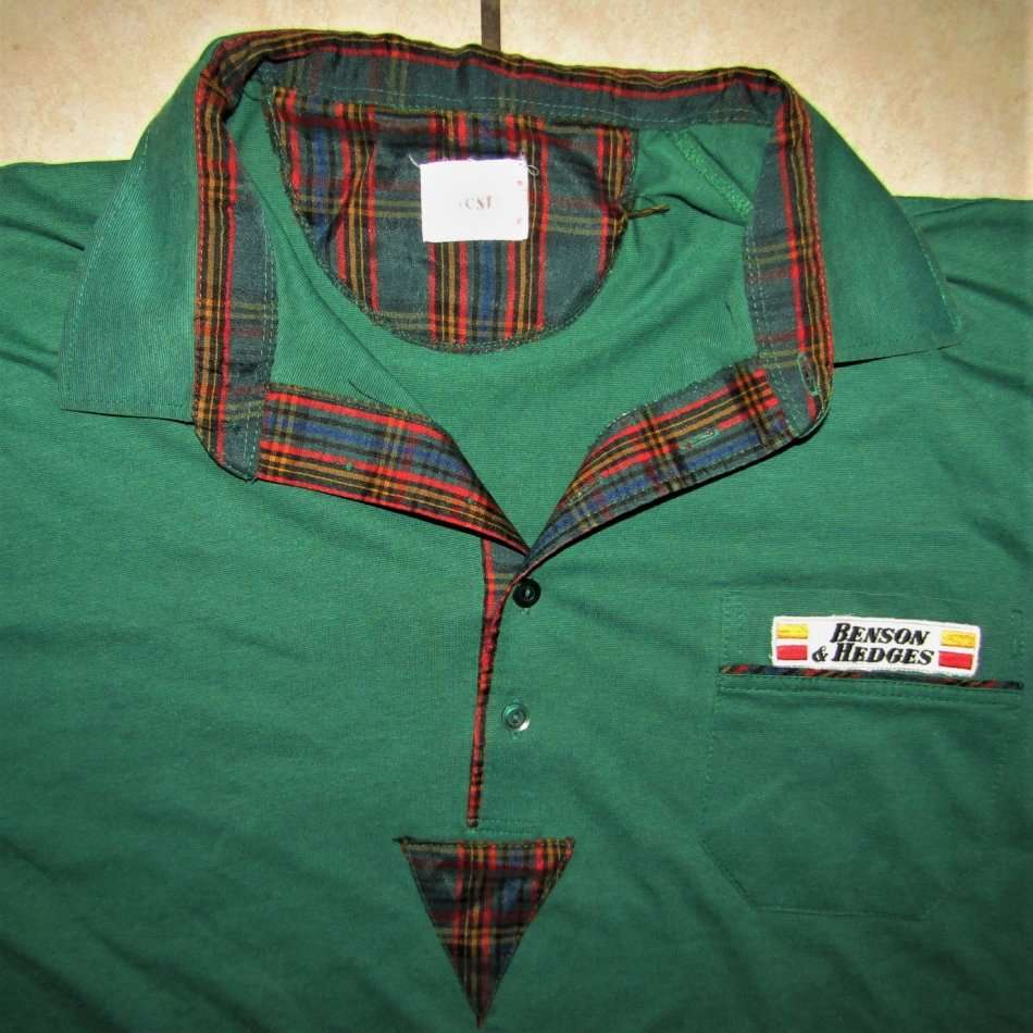 Old Benson & Hedges Cricket Shirt