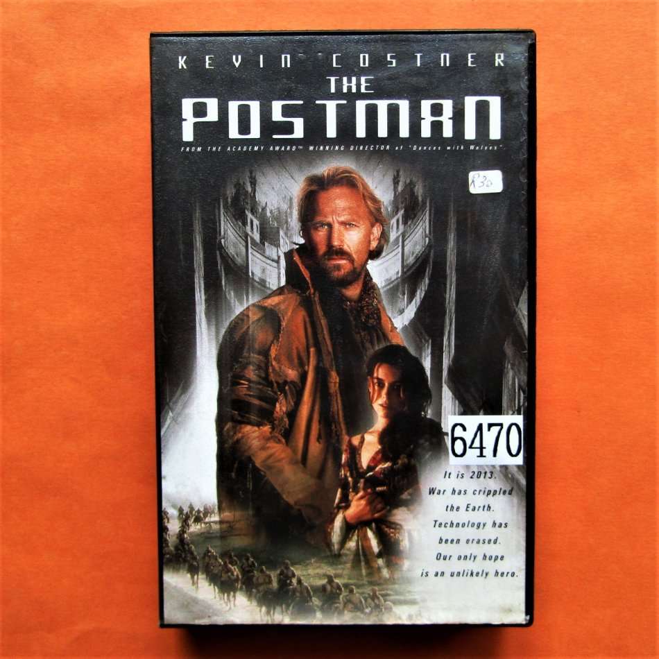 The Postman - Kevin Costner - VHS Tape (1997)
