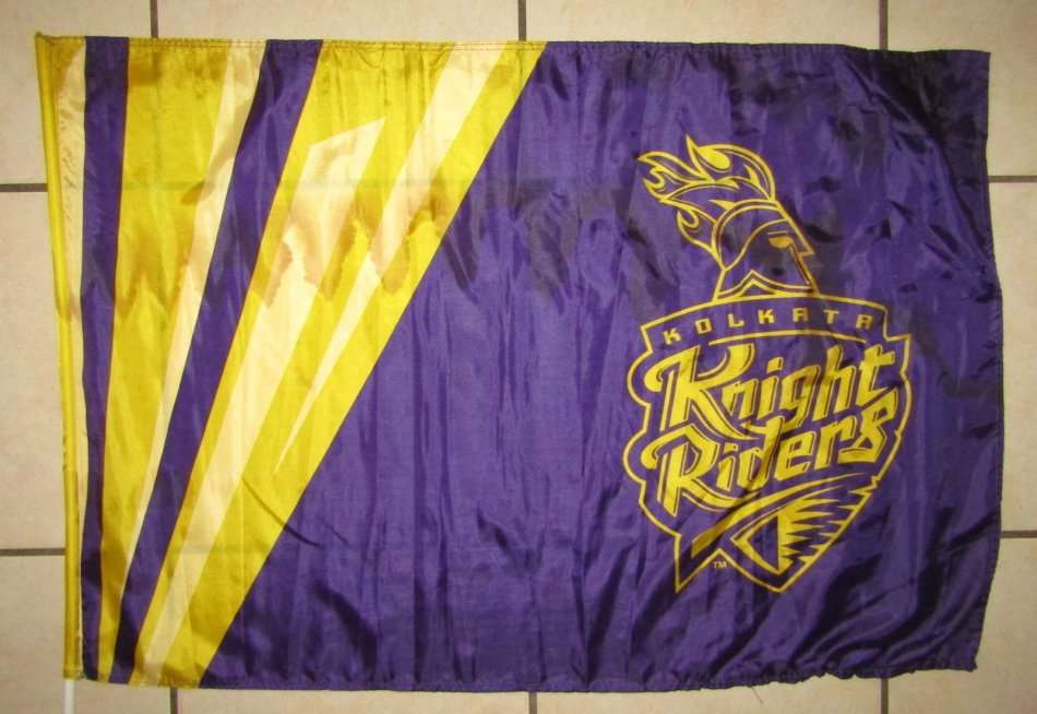 Kolkata Knight Riders IPL Cricket Flag