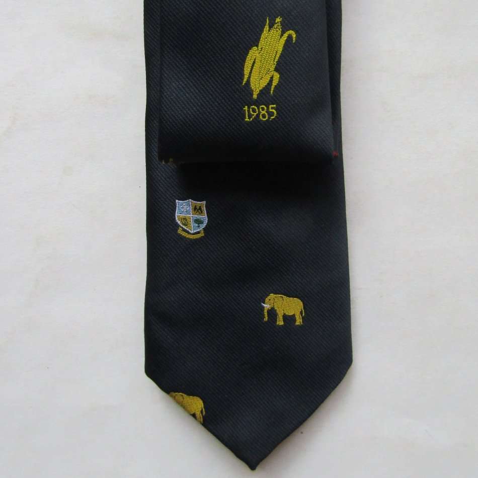1985 Wes Transvaal Rugby Neck Tie
