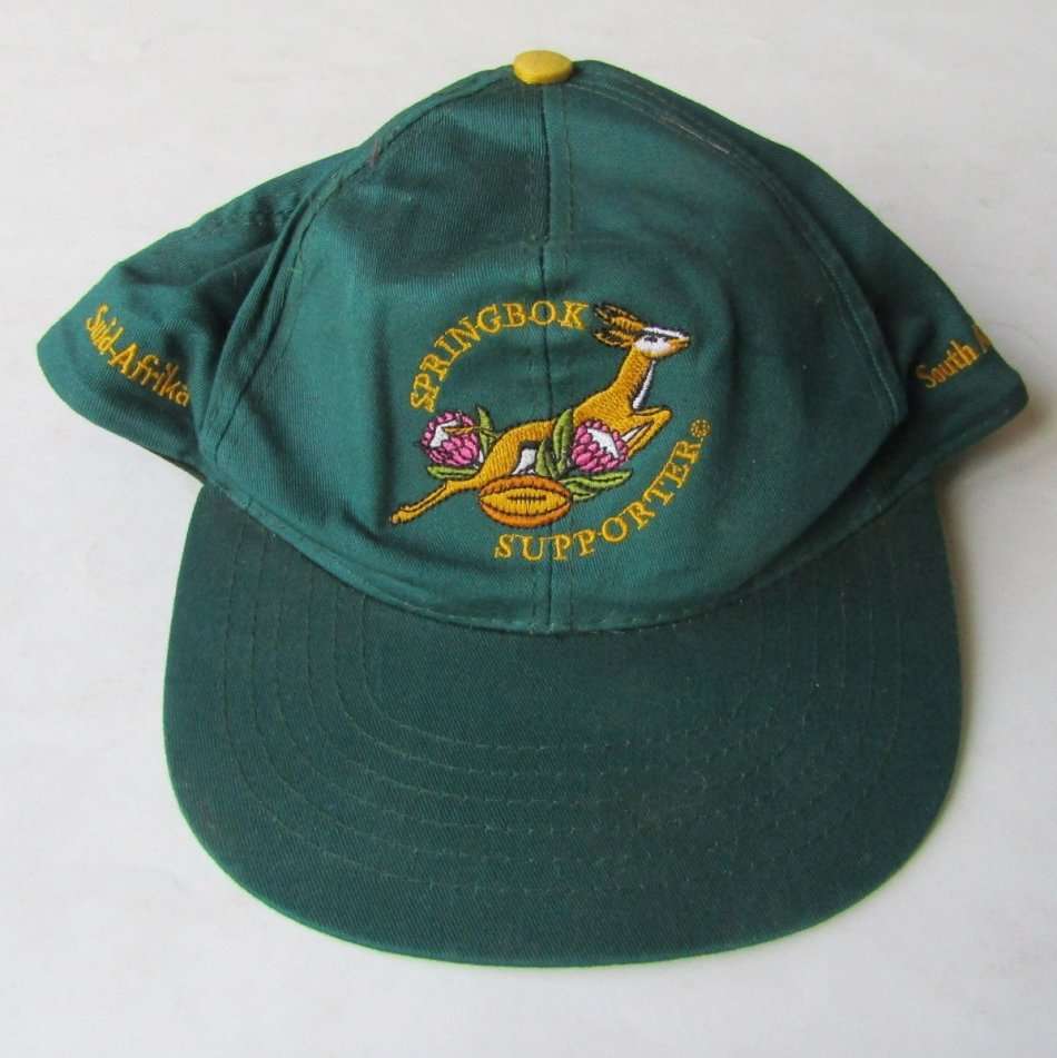 Old Springbok Rugby Supporter Cap