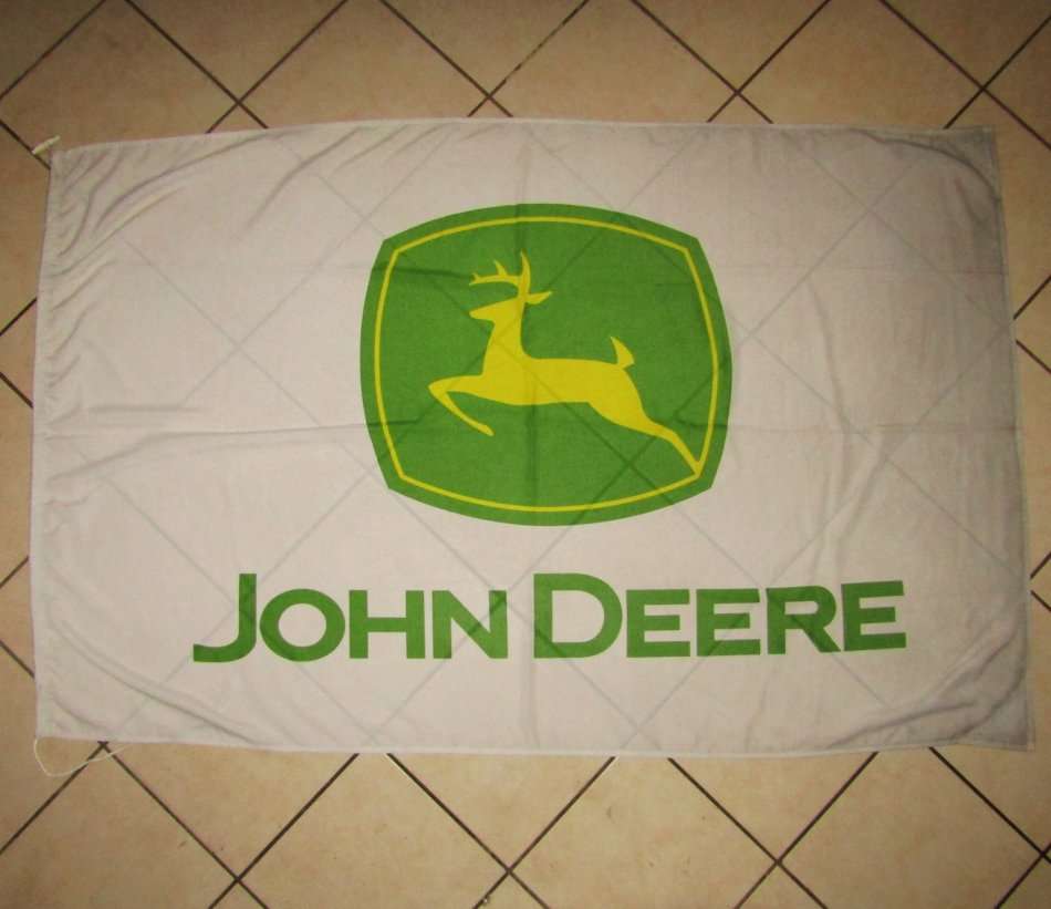 Large John Deere Advertising Flag