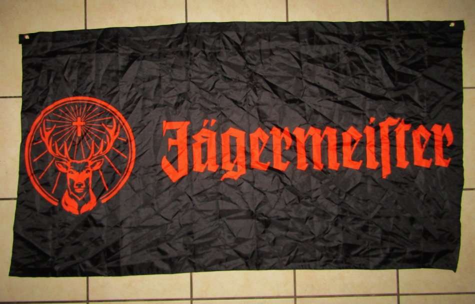 Large Jagermeister Banner Flag