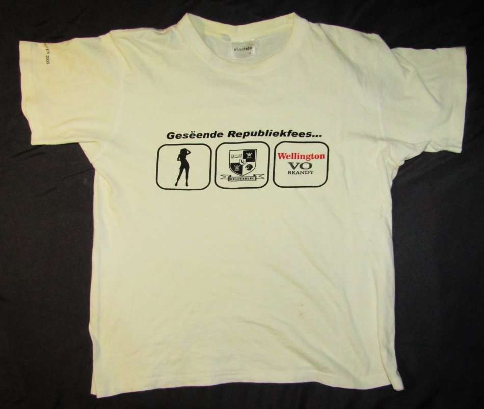 2005 Republiekfees Wellington VO Brandy Shirt
