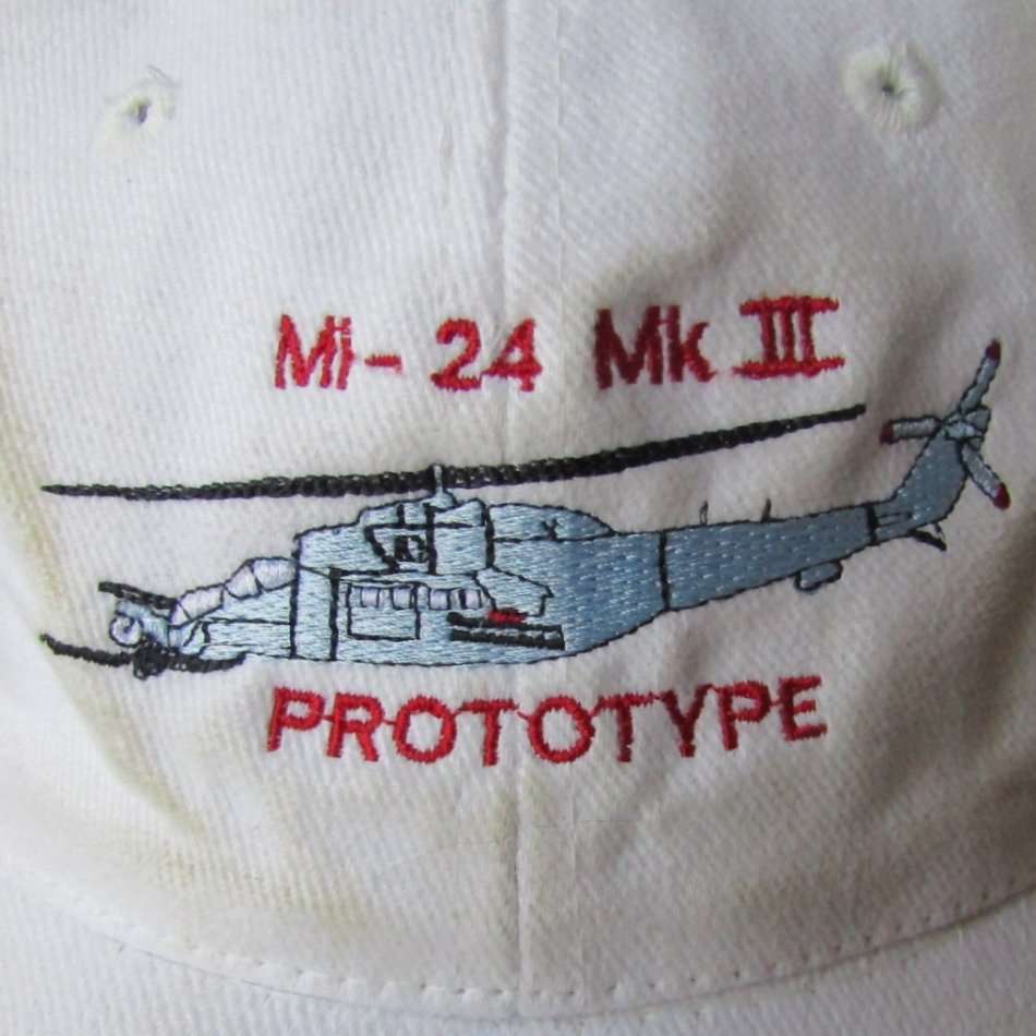 Old MI-24 Mk III Helicopter Cap