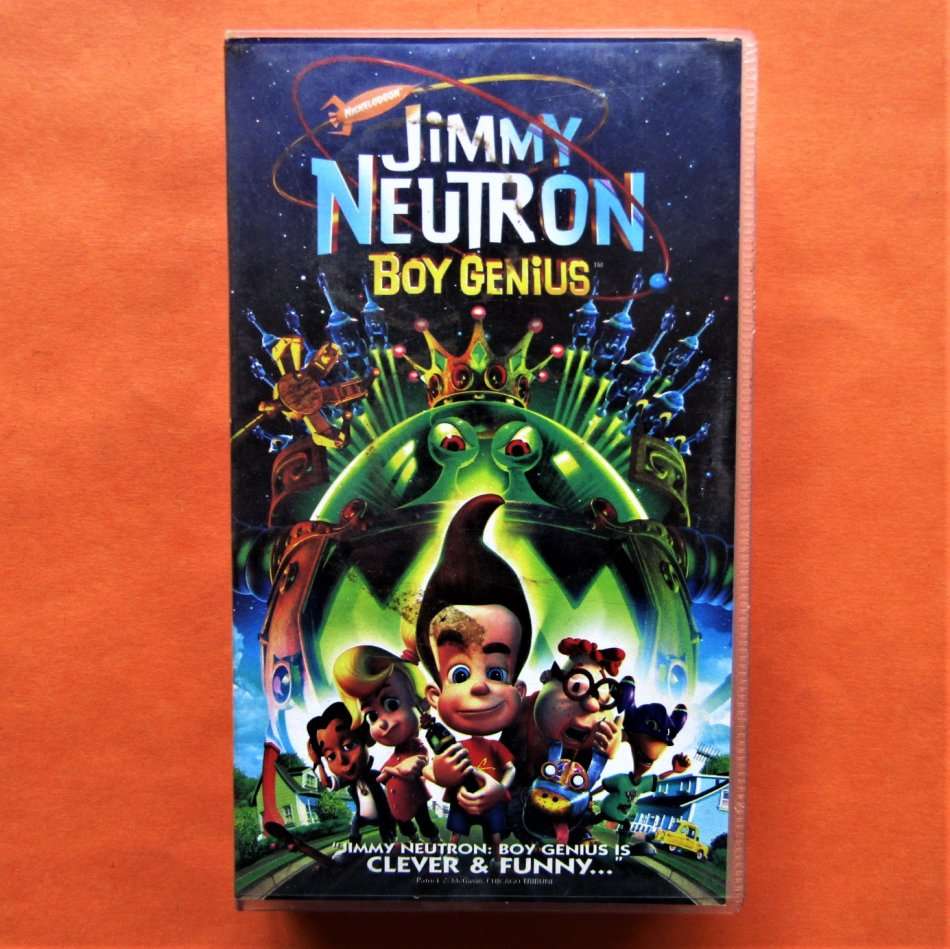 Jimmy Neutron - Boy Genius - VHS Tape (2002)
