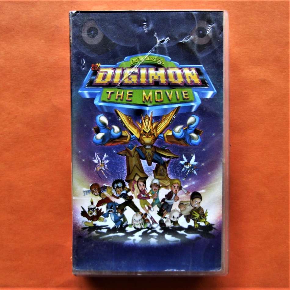 2001 Digimon - The Movie - VHS Video Tape