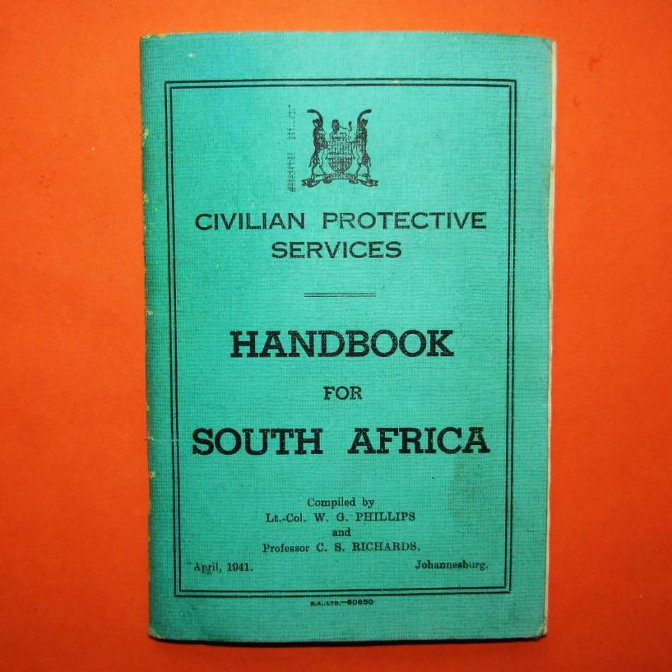 1941 WW2 Civilian Protective Services Handbook