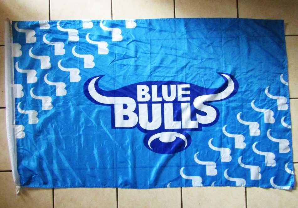 Large Blue Bulls Rugby Flag