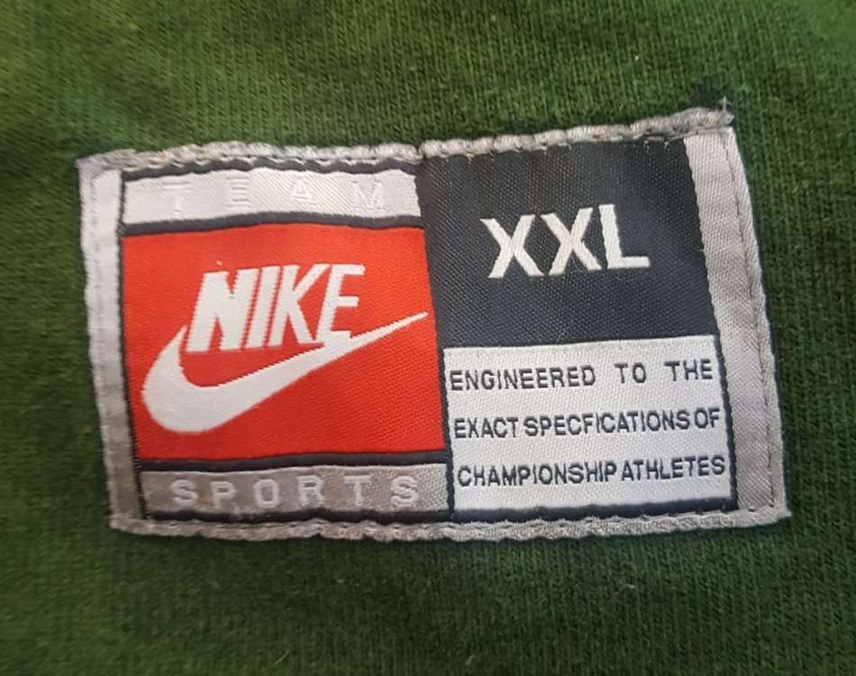 Old Nike Long Sleeve Springbok Rugby Jersey